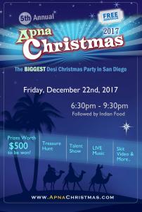 Apna Christmas - 5th Annual - Biggest Desi Christmas Party!