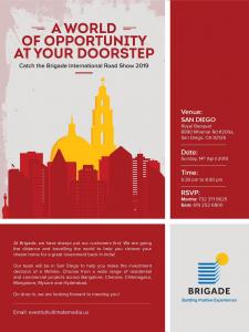 Free: India Real Estate Dinner And Presentation By Brigade Group