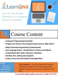 Java Programming Course